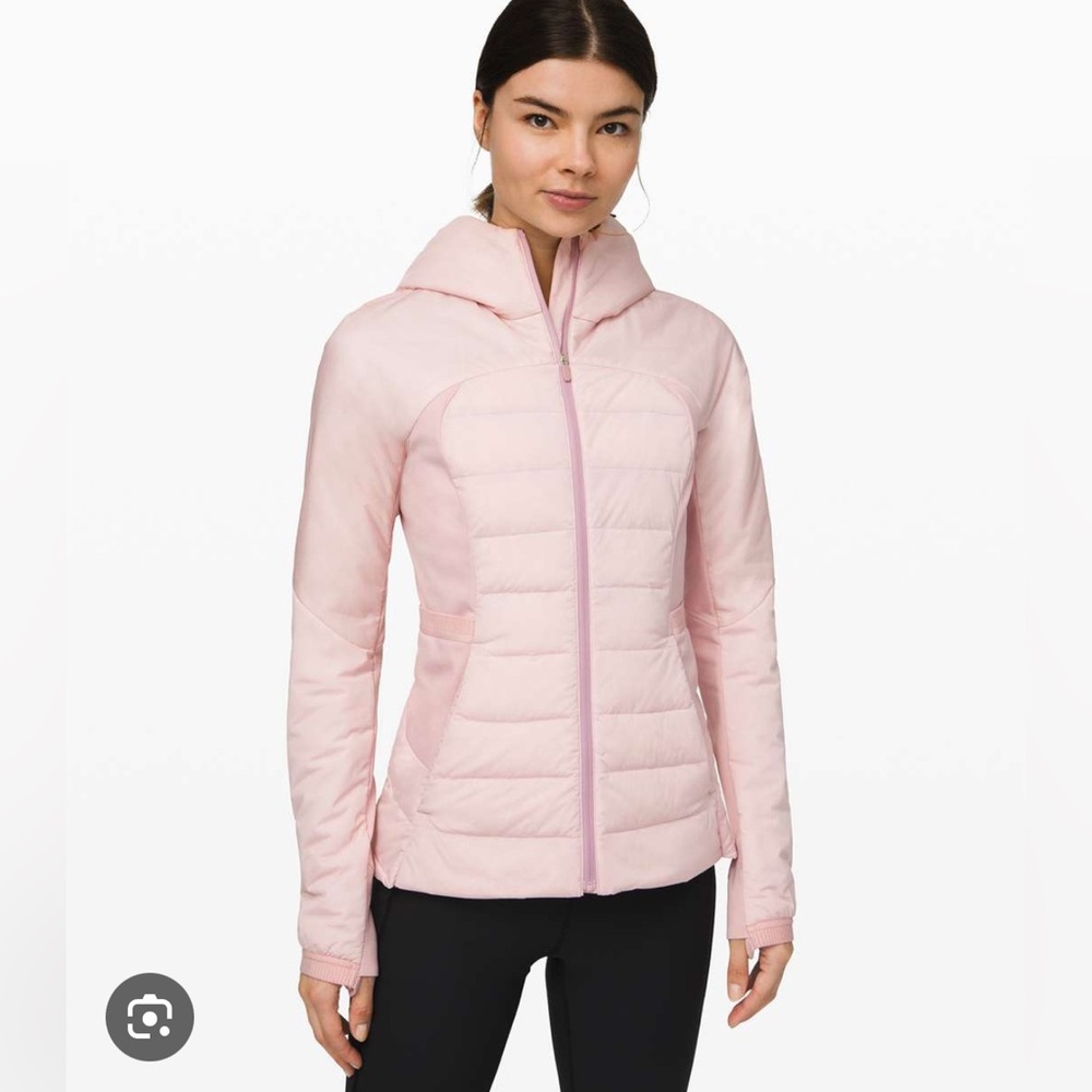 Lululemon Down For It All jacket pink 6